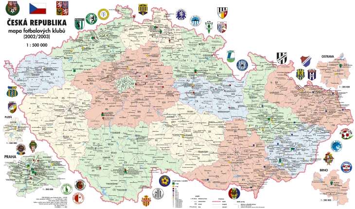 Fotbalov mapa-nhled